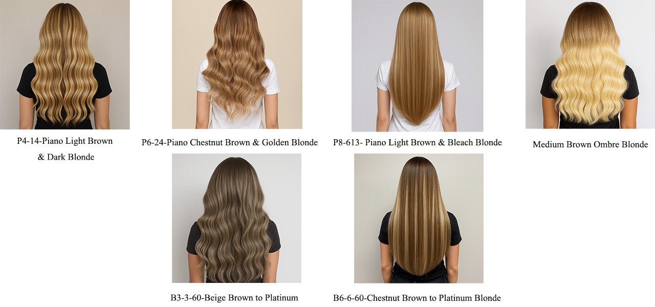 How to Find the Best Butterfly Weft Color Match for Your Hair - BetterHairExtensions