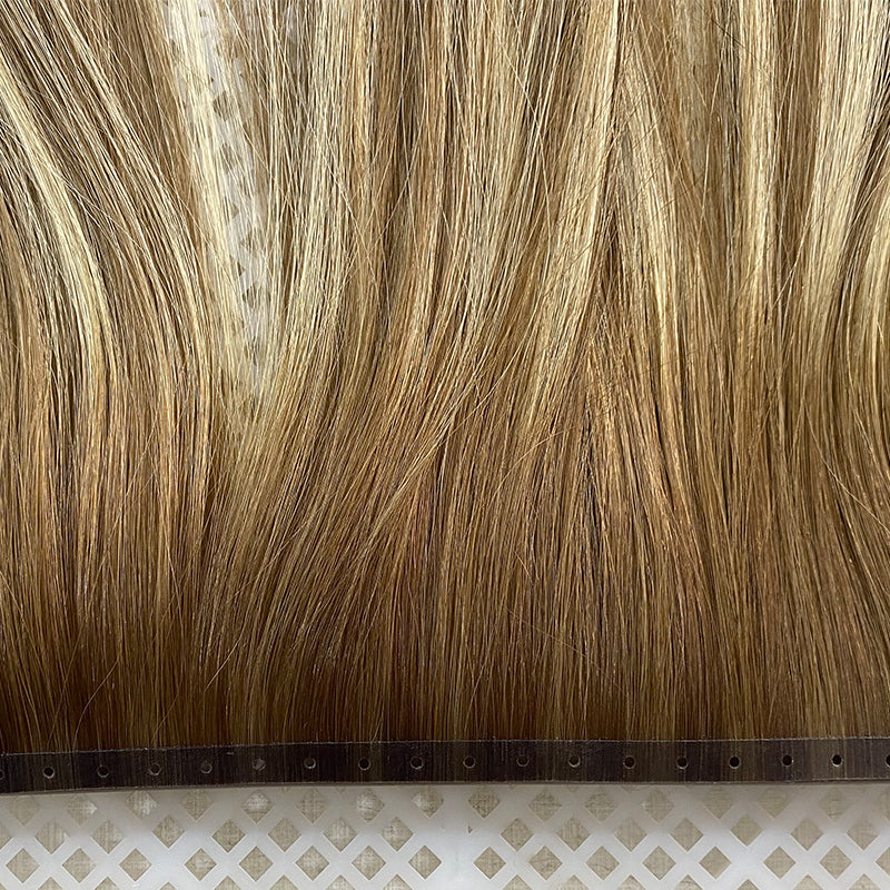 Extensiones de cabello con cinta adhesiva de 18 pulgadas, paquete de 50 g