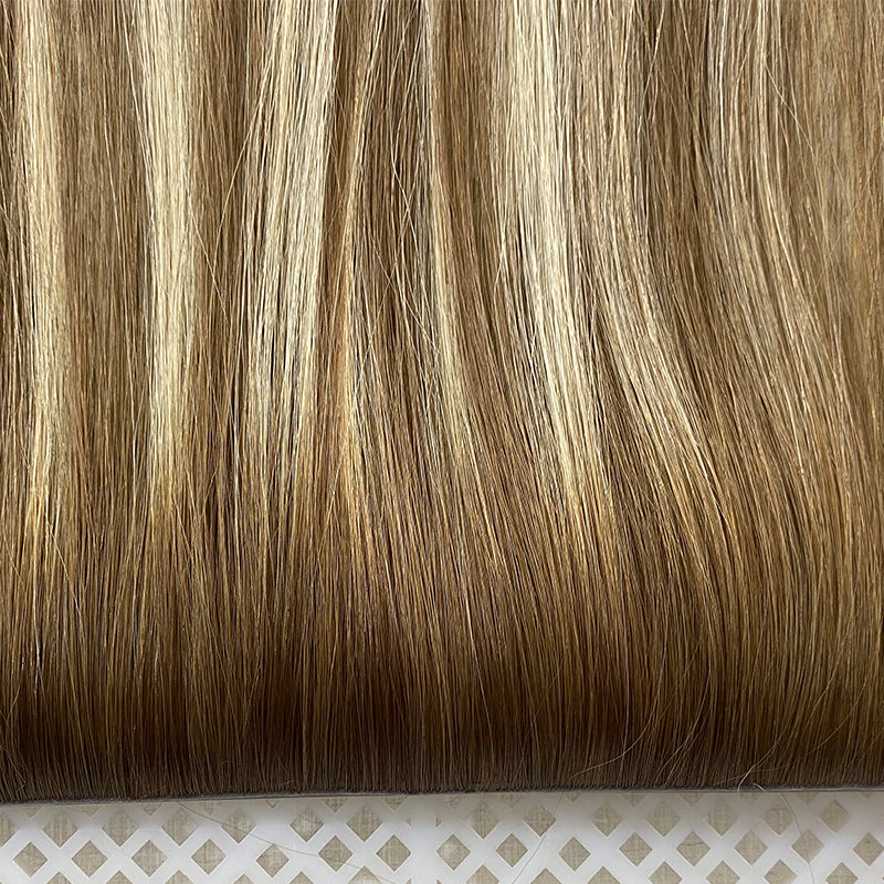 Extensiones de cabello con cinta adhesiva de 18 pulgadas, paquete de 50 g