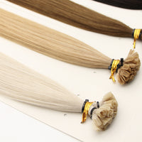 18-Inch Professional Keratin-Tip Hair Extensions | Flat Tip & U Tip