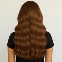 Medium Brown Seamless Butterfly Weft Extensions
