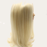 Pearl Blonde Silk Top Premium Jewish Wig