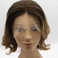 Swiss Lace Human Hair Lace Front Wig - Lvere