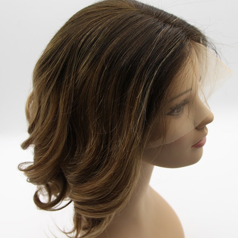 Swiss Lace Human Hair Lace Front Wig - Lvere