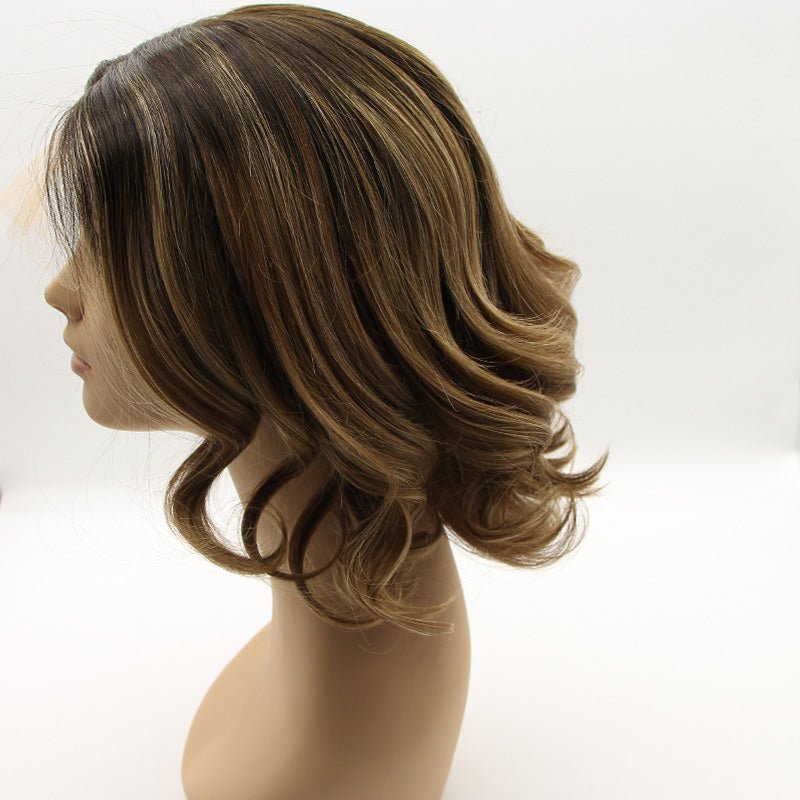 Swiss Lace Human Hair Lace Front Wig - Lvere