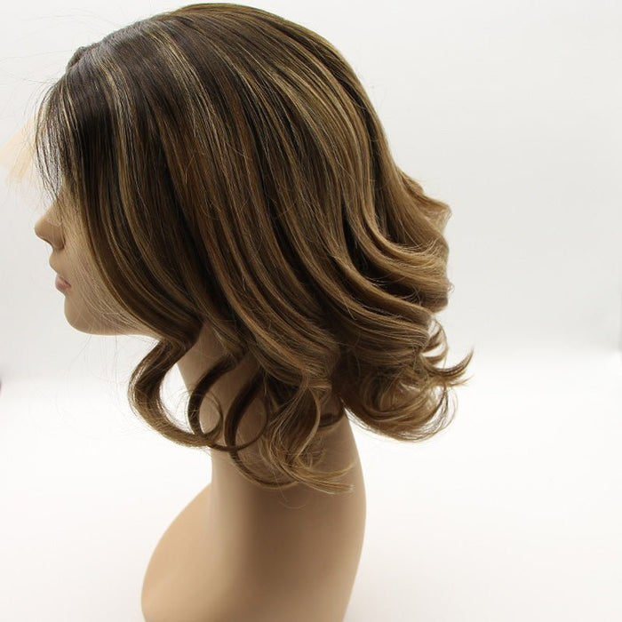 Swiss Lace Human Hair Lace Front Wig - Lvere